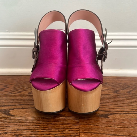 Rochas Platform Sandals Size 36 - Picture 1 of 6
